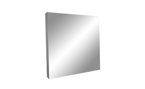 Zidno ogledalo Block 30x30cm crno