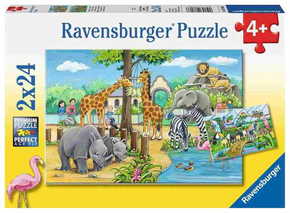 Ravensburger puzzle (slagalice)- Dobrodosli u ZOO RA07806