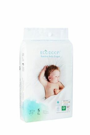 ECO BOOM jednokratne pelene za bebe/veličina XL (5) (od 12kg) 62kom