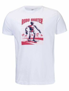 Muška majica Robo Skate T-shirt - BELA