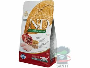ND Hrana za sterilisane mačke Low Grain Piletina i nar 10kg