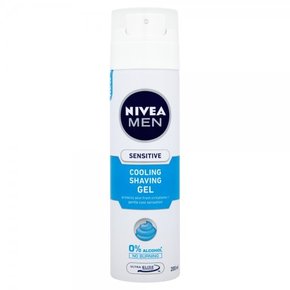 NIVEA MEN sensitive cooling gel za brijanje 200ml