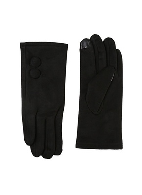 Factory Black Women Gloves B-165
