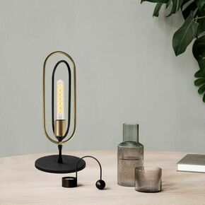 Cerco - 5071 BlackGold Table Lamp