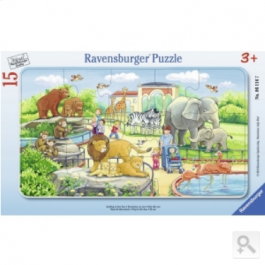 RAVENSBURGER puzzle - životinje u zoo vrtu RA06116