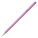 Grafitna olovka Faber Castel GRIP HB Sparkle 118212 pearl pink