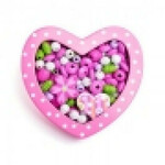 Perlice u kutiji u obliku malog roze srca 90214