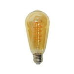 Mitea Lighting LED filament sijalica Amber Flex 230V 300lm E27 4W ST64 2200K