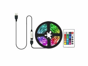 PROSTO Set RGB LED traka 2m LTK5050/30RGB-RC/2