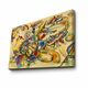 Wallity 70100FAMOUSART-031 Multicolor Decorative Canvas Painting