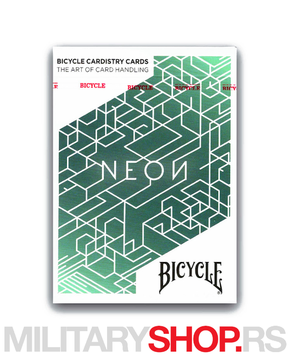 Karte za igranje Bicycle Neon Cardistry