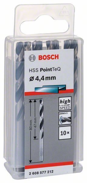 Bosch HSS spiralna burgija PointTeQ 4