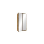 Maxim ormar/ogledalo 2 vrata 11,3x53,3x197 cm tamni hrast