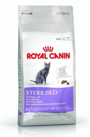 Royal Canin STERILISED 37 – za kastrirane mačke koje pokazuju sklonost ka gojenju 10kg