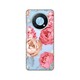 Maskica Silikonska Print Skin za Huawei Nova Y90 Pink Flower