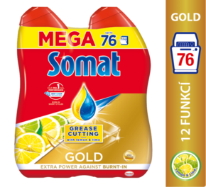 Somat Excellence Gel Grease limun 2x684ml