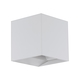Eglo Calpino spoljna zidna lampa, led, 2x3,3w, 2x340lm, 3000k, liveni aluminijum/bela