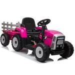 Bez brenda Dečiji traktor sa prikolicom na akumulator 261 pink
