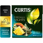 Curtis Bahama Nights- Zeleni čaj sa ananasom i laticama cveća