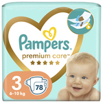 Pampers Premium Care 3, 78 komada