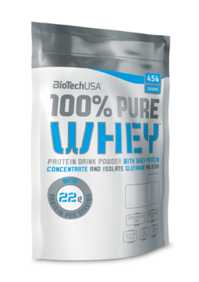 BioTech USA 100% Pure Whey 454 g Jagoda