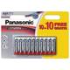 Panasonic alkalna baterija LR03EPS, Tip AAA, 1.5 V/21.5 V/41.5 V/5 V