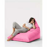 Atelier Del Sofa Pyramid Big Bed Pouf - Pink Pink Garden Bean Bag