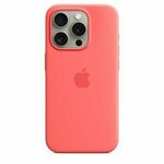 APPLE iPhone 15 Pro Silicone Case w MagSafe - Guava (mt1g3zm/a)