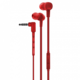 Maxell SIN-8 Solid Flat Fuji slušalice, crvena