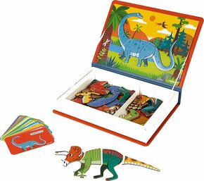 Janod Magnetna Knjiga - Dinosaurusi