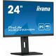 Iiyama ProLite monitor, 23.8", 16:9, 1920x1080, 75Hz, USB-C, HDMI, Display port