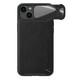 Maskica Nillkin CamShield Leather S za iPhone 14 Plus 6 7 crna