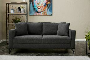 Atelier del Sofa Sofa dvosed Berlin Anthracite Black