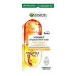Garnier Skin Naturals maska u maramici sa sadržajem ampule vitamin C za umornu kožu 15g
