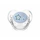 Canpol Ortodontska Baby silikonska cucla 6-18m Newborn Baby 22/566 - STARS