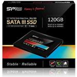 Silicon Power Slim S55 SP120GBSS3S55S25 SSD 120GB, 2.5”