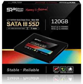 Silicon Power Slim S55 SP120GBSS3S55S25 SSD 120GB