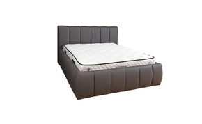 Ravenna krevet sa podnicom i prostorom za odlaganje 180x227x112cm sivi