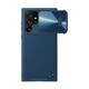 Maskica Nillkin CamShield Leather S za Samsung S908B Galaxy S22 Ultra 5G plava