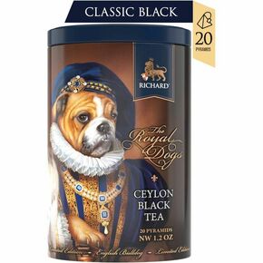 RICHARD Tea Royal Dogs Bulldog - Fini cejlonski crni čaj