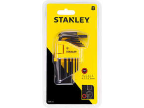 Stanley Ključevi imbus 1.5 - 6mm / set 8 kom 0-69-251