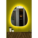 HANAH HOME Ogledalo sa LED osvetljenjem Quippy Yellow