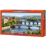 Puzzle 4000 delova c-400096-2 vltava bridges in prague castorland