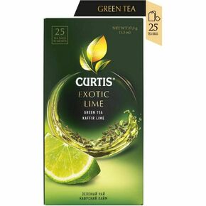 Curtis Exotic Lime - Zeleni čaj sa aromom kafirske limete