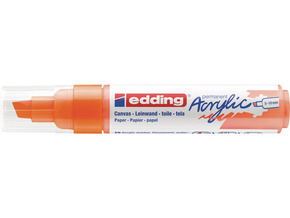 Edding Akrilni marker E-5000 broad 5-10mm kosi vrh neon narandžasta