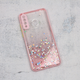 Torbica Frame Glitter za Huawei P30 Lite roze