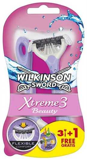 Wilkinson brijač Xtreme 3 Beauty 3+1 gratis