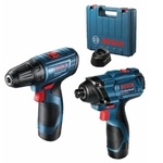 BOSCH GSR 120-Li + GDR 120-LI Set akumulatorskih alata u koferu