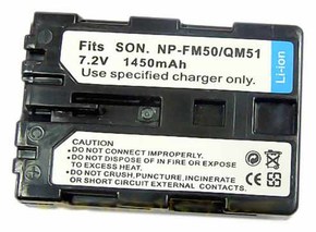 Sony baterija Sony NP-FM50