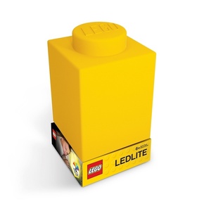 LEGO CLASSIC SILIKONSKA NOĆNA LAMPA: ŽUTA